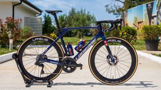 Romain Bardet's 2025 Lapierre race bike 