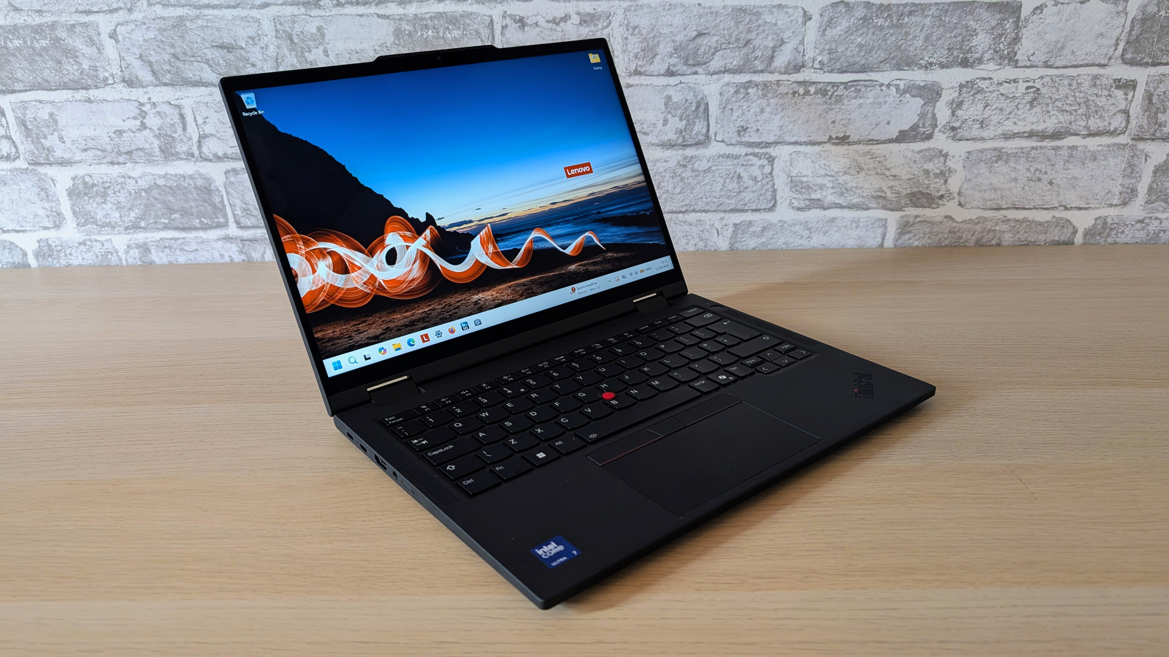 The Lenovo ThinkPad T14s 2-in-1 on the ITPro background