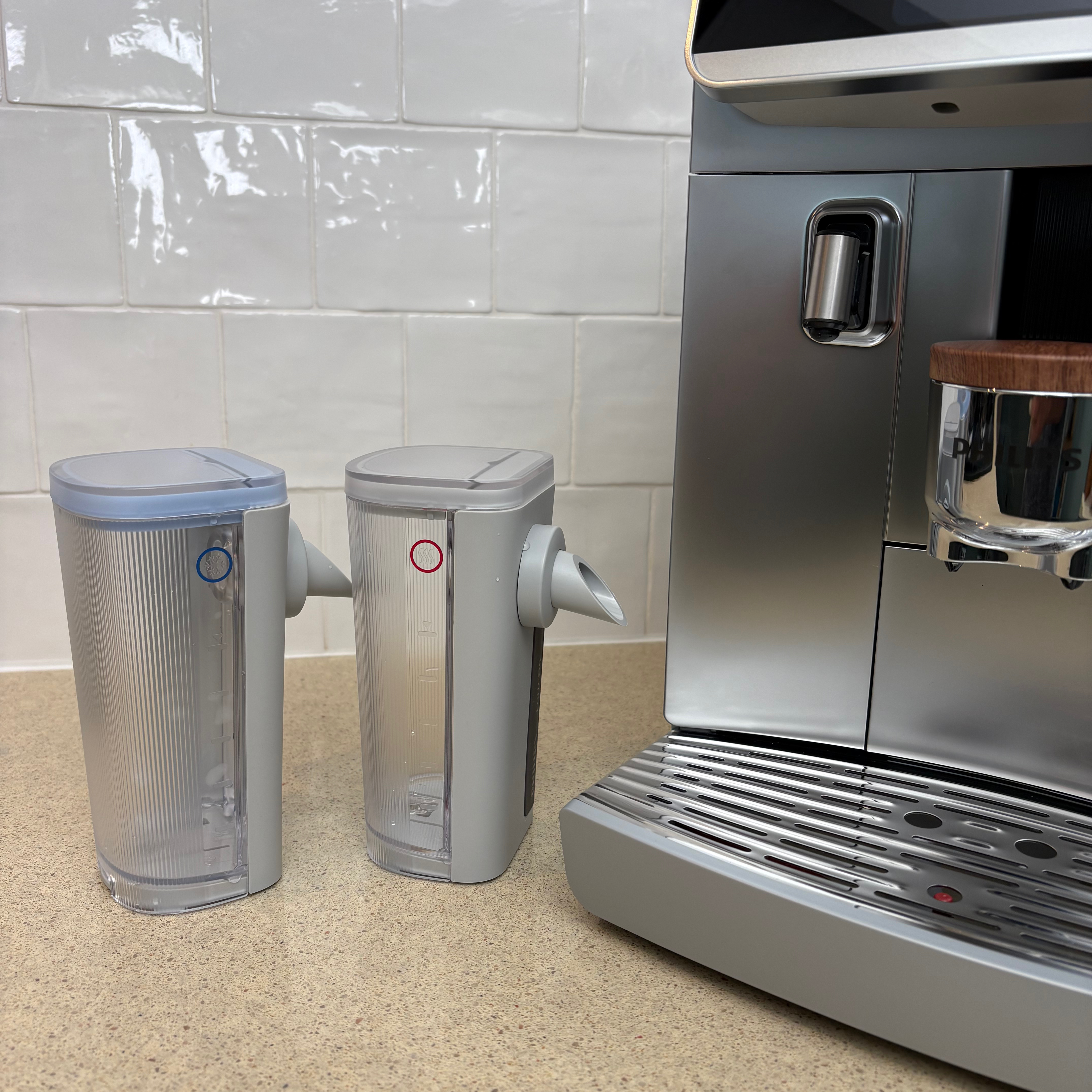 Testing the Philips Aromis coffee machine