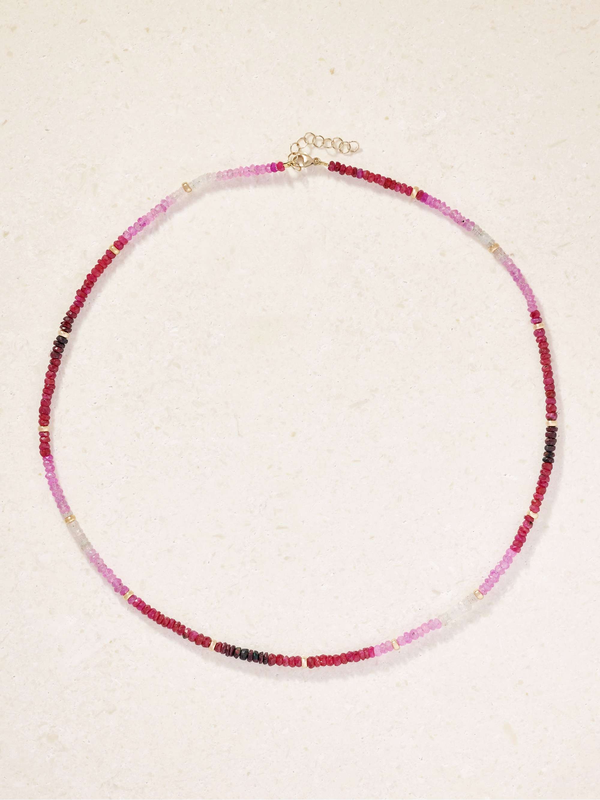 Arizona 14-Karat Gold Ruby Necklace