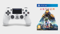 DualShock 4 V2 wireless controller (White) + Anthem | £39.99 at Currys (save £10)