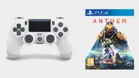 DualShock 4 V2 wireless controller (White) + Anthem | £39.99 at Currys (save £10)