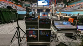 RF Venue components avoid dropouts on hit shows like Family Feud and Judge Steve Harvey.