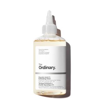 The Ordinary Glycolic Acid 7% Exfoliating Toner, Brightening and Smoothing Daily Toner for More Even-Looking Skin Tone, 3.4 Fl Oz