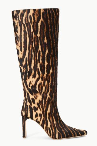 Staud Wally High Heel Boot in Lady Leopard