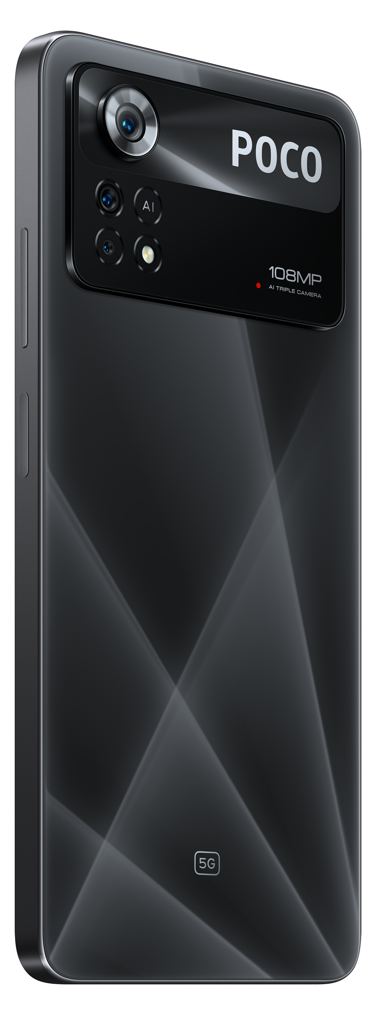 El POCO X4 Pro 5G en color negro asfalto