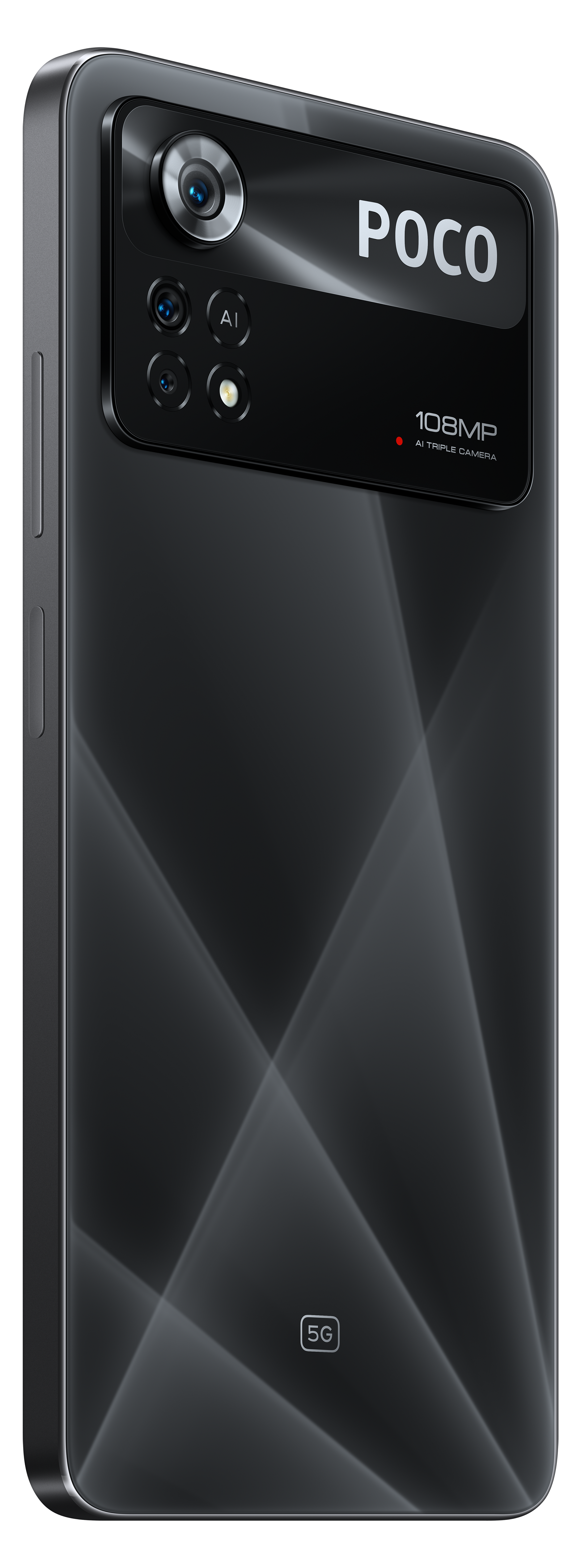 El POCO X4 Pro 5G en color negro asfalto