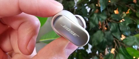 The Bose QuietComfort Ultra earbuds