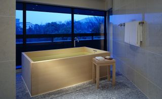 A Bathroom at the Hyatt Regency — Kyoto