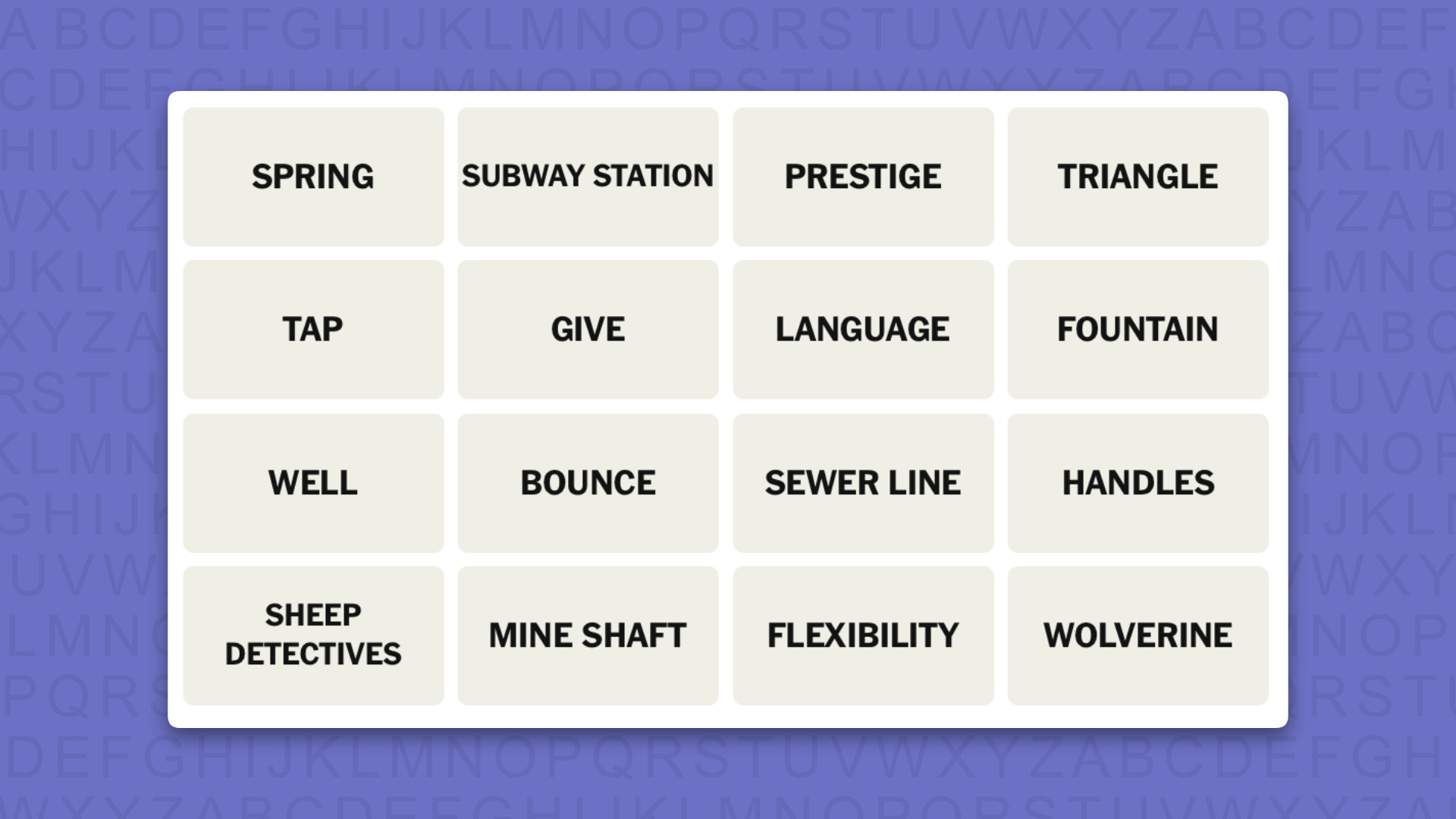 NYT Connections hints for game 1194 on a purple background