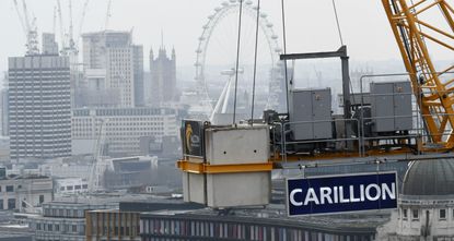 Carillion logo in London