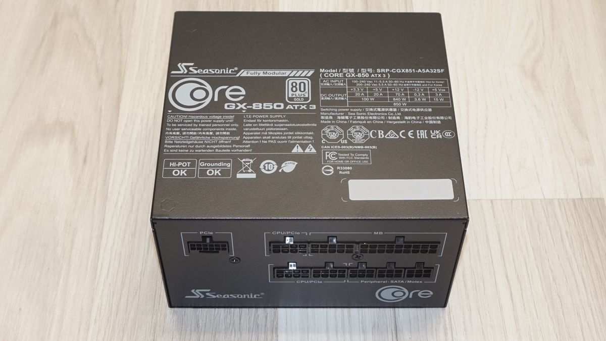 Seasonic CORE ATX 3 GX-850 PSU