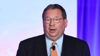 Sr. Executive Vice President and Chief Diversity Officer at Comcast Corporation David L. Cohen speaks onstage during the WICT Leadership Conference at New York Marriott Marquis Hotel on October 15, 2018 in New York City.