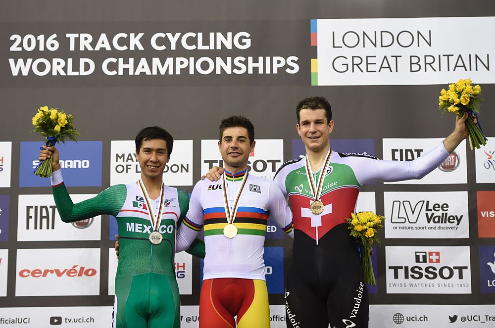 Ignacio Prado (Mexico), Sebastian Mora (Spain) and Claudio Imhof (Switzerland)