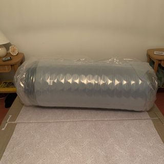DreamCloud mattress in packaging