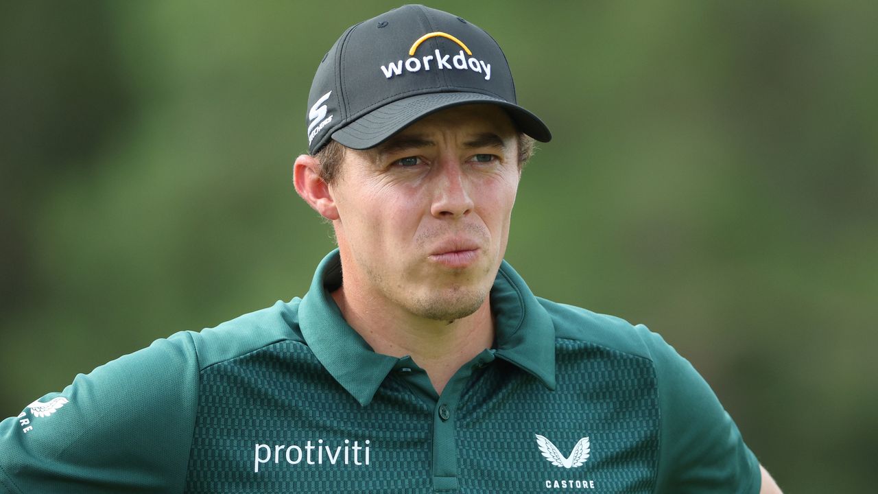 Matt Fitzpatrick pictured