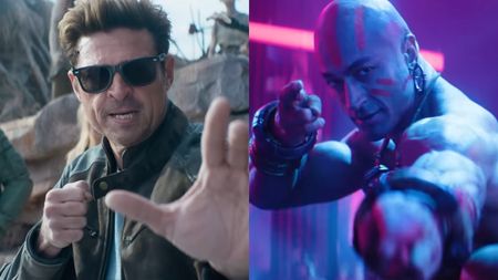 Karl Urban as Johnny Cage in Mortal Kombat II, and Vidyut Jammwal as Dhalsim in Street Fighter