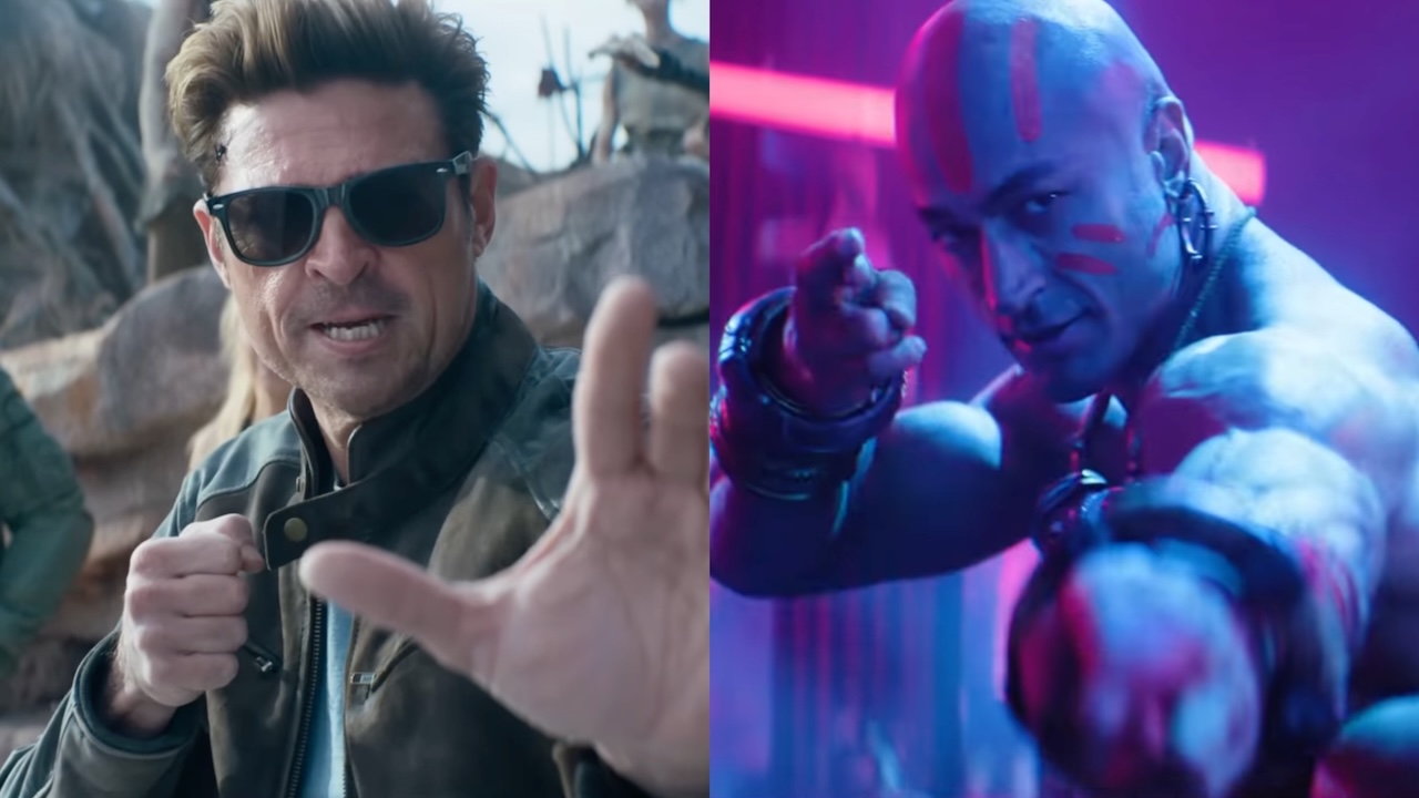 Karl Urban as Johnny Cage in Mortal Kombat II, and Vidyut Jammwal as Dhalsim in Street Fighter