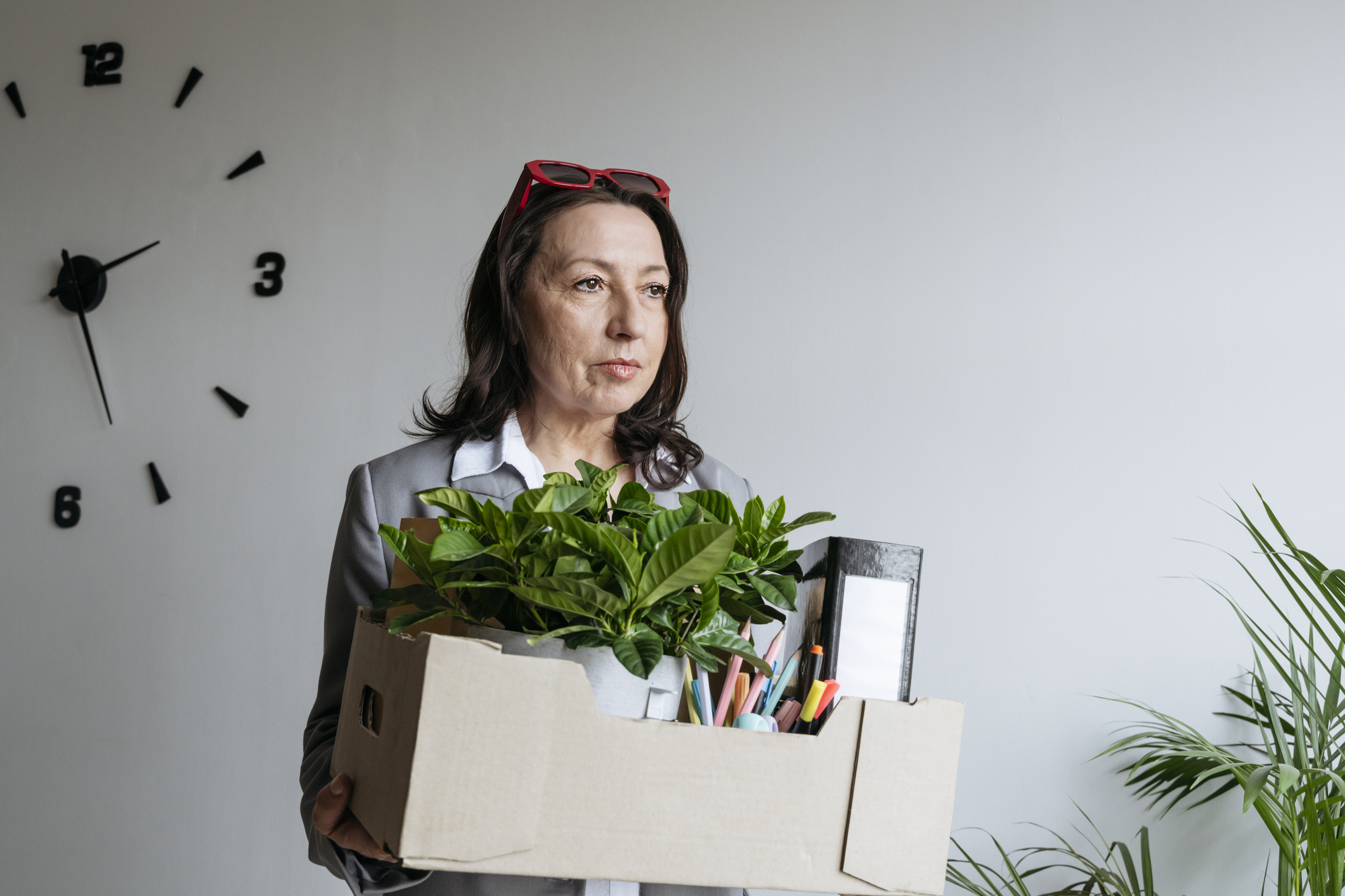 Woman getting fired