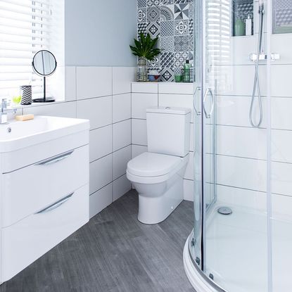 Before and after – a compact study becomes a smart shower room | Ideal Home