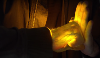 glowing hands on Iron Fist