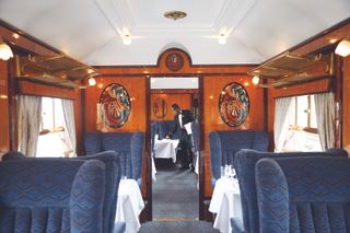 British Pullman train carriage