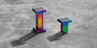 Buzao Hot tables with rainbow effect