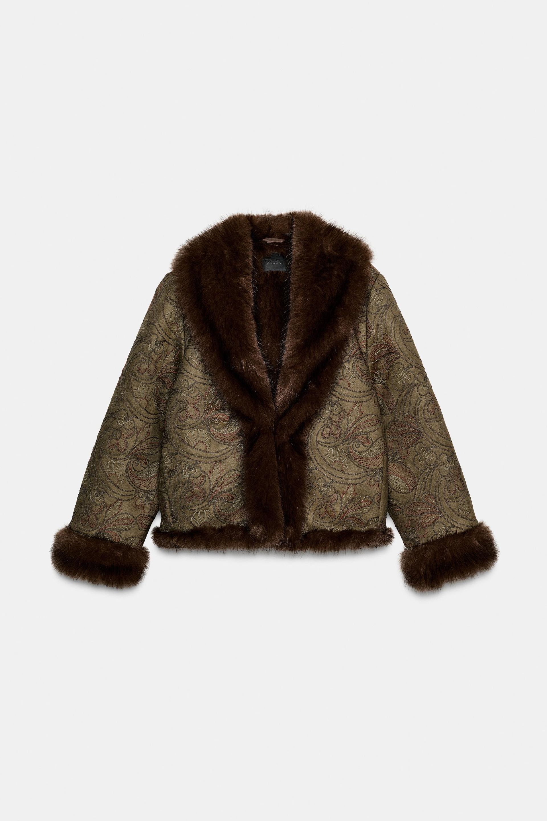 Embroidered Double-Faced Jacket