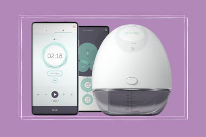 An image of the Elvie breast pump