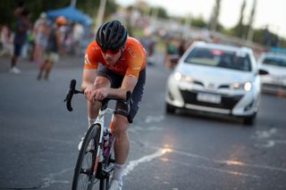 Colin Joyce at the Vuelta a San Juan time trial