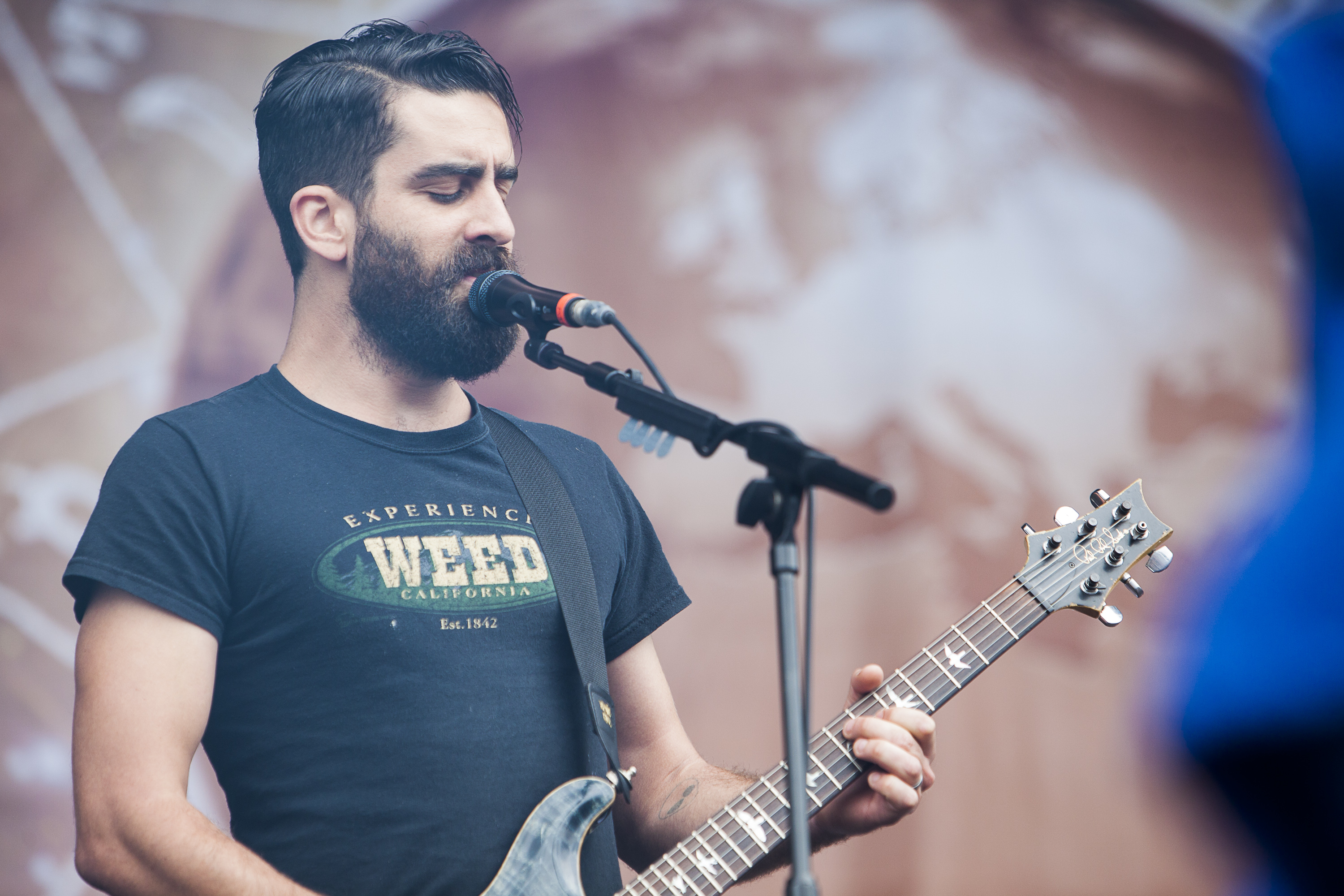 Karnivool onstage in 2014
