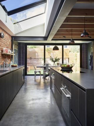 small addition ideas with wrap around extension on a modern kitchen