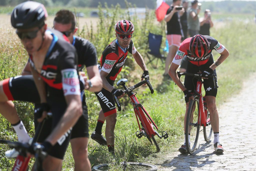 BMC rally around Tejay van Garderen after his crash