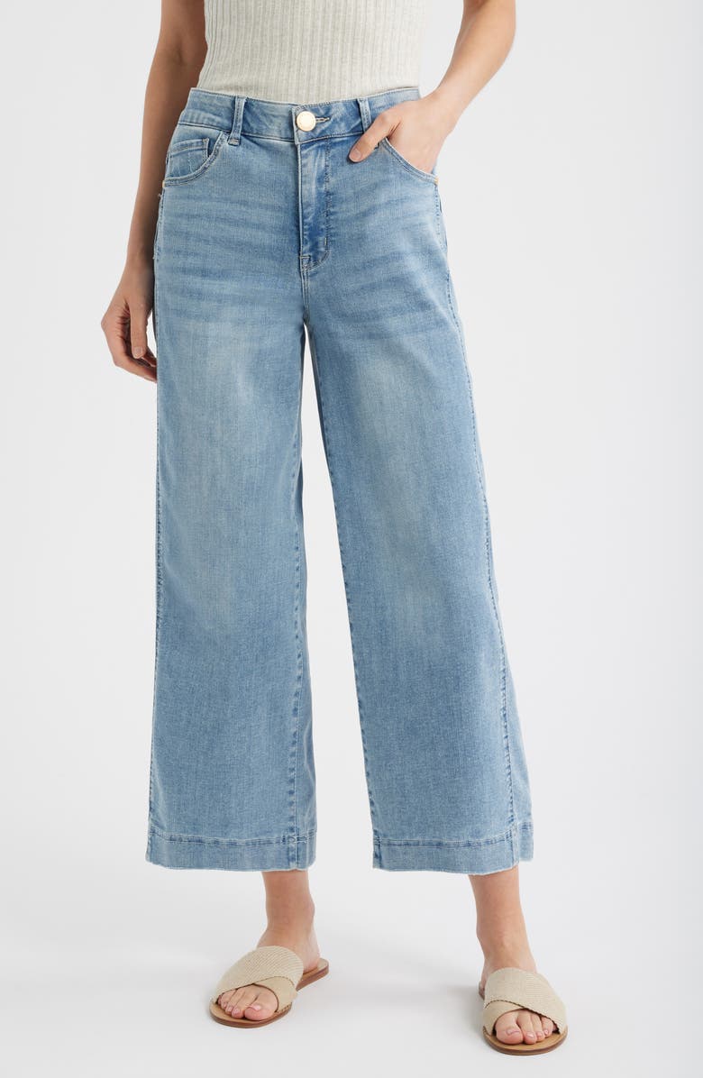 Skyrise Crop Wide Leg Jeans