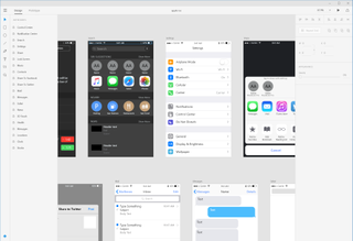 The UI kits included with Adobe XD are excellent