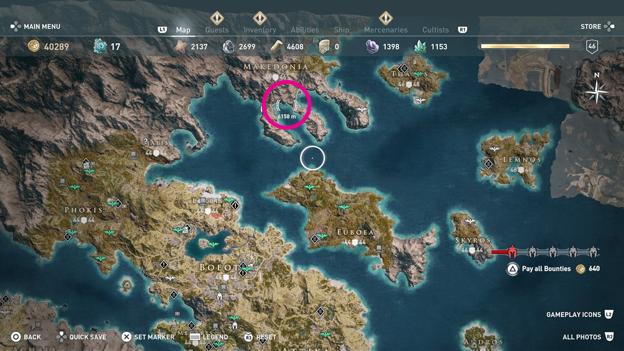 Assassin’s Creed Odyssey Xenia Treasure Hunt: cómo encontrar todos los ...