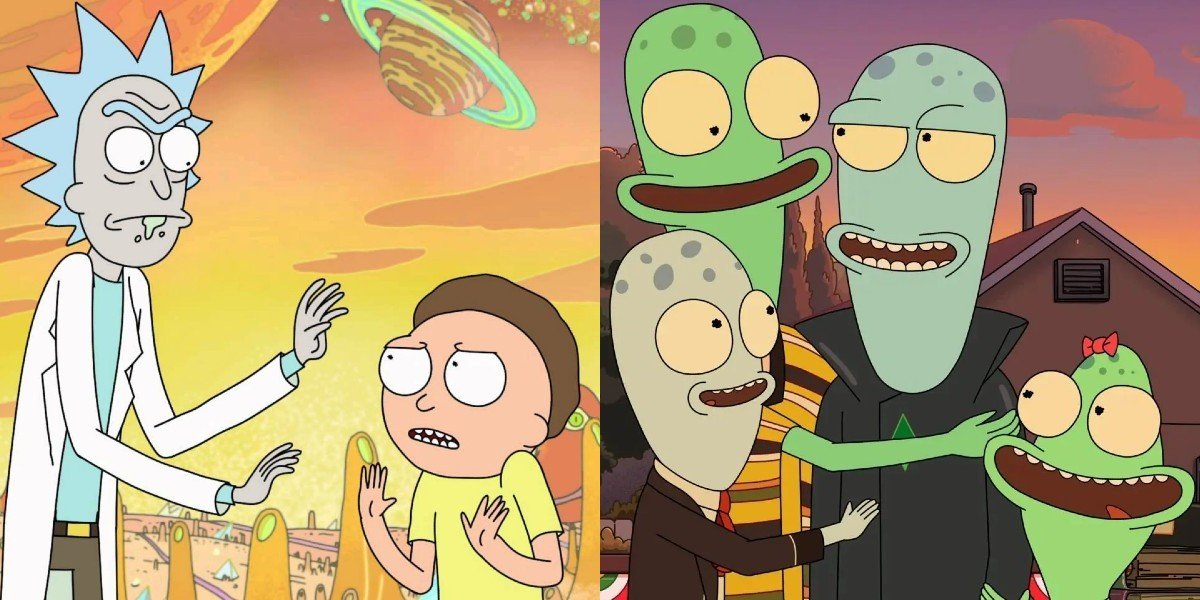 rick and morty crossover
