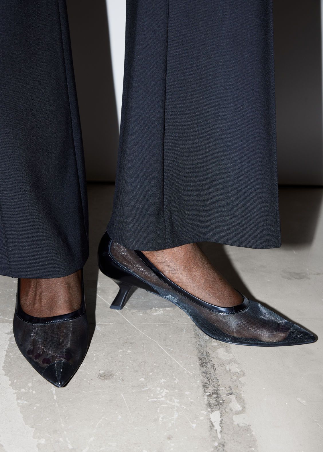 Point-Toe Pumps
