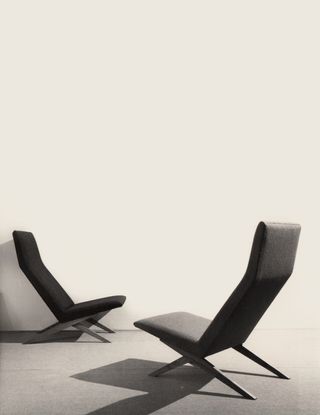 Black and white photography of Easy Chairs by Bodil Kjaer