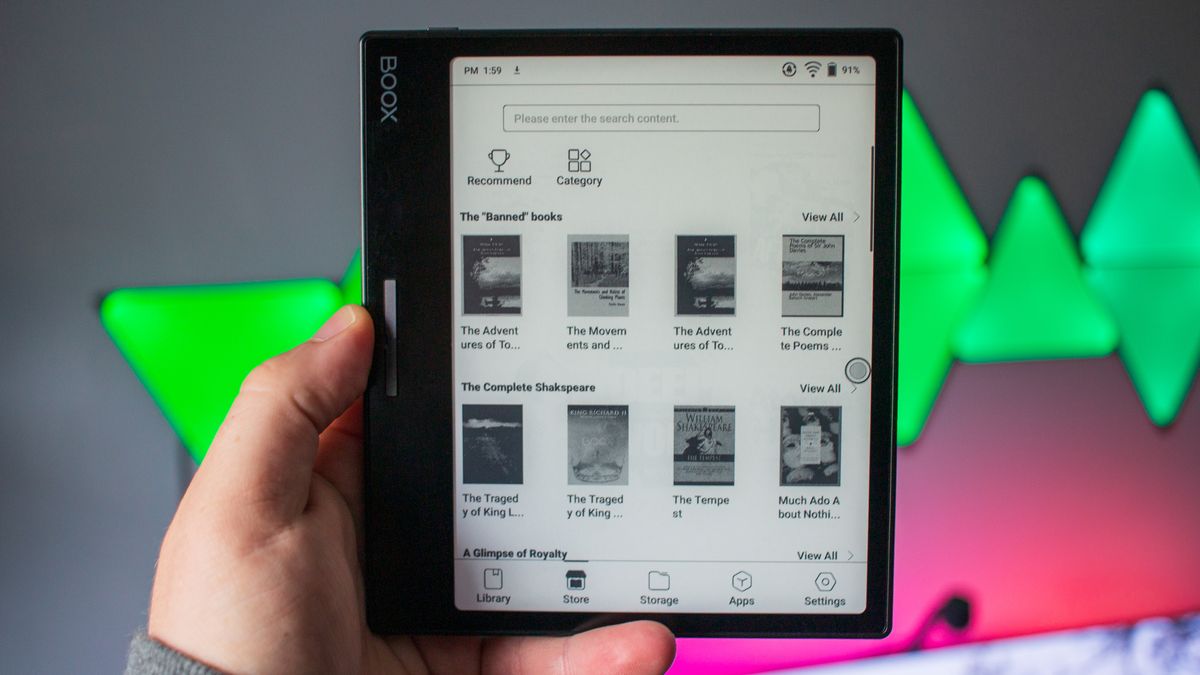 Onyx Boox Leaf 2 review A pleasant delight Android Central