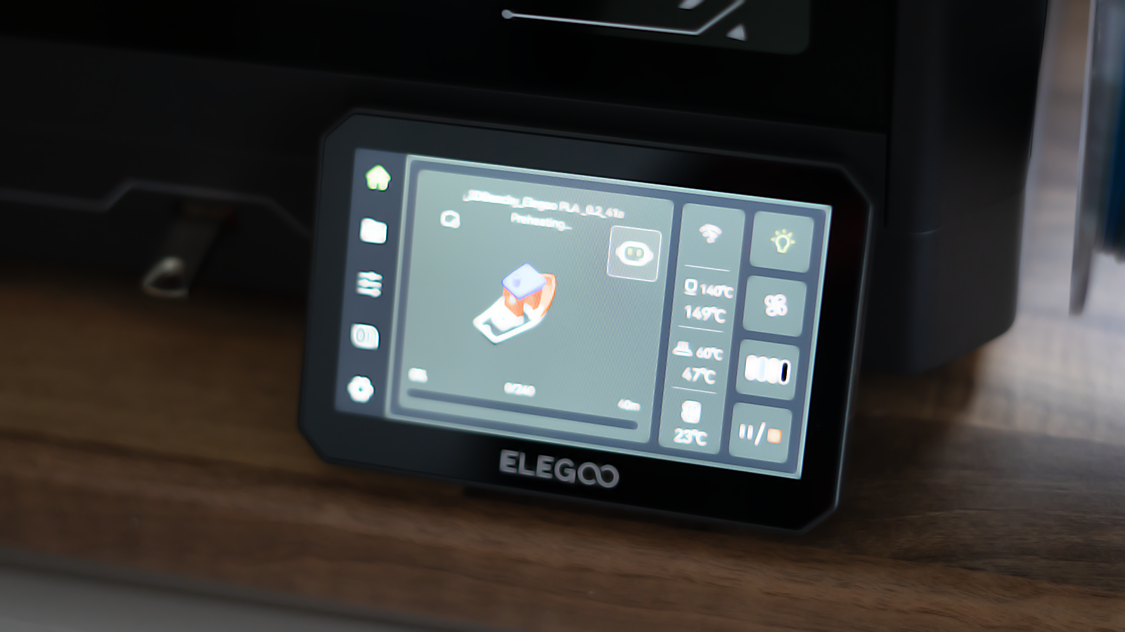 Centauri Carbon 2 3D printer by Elegy.