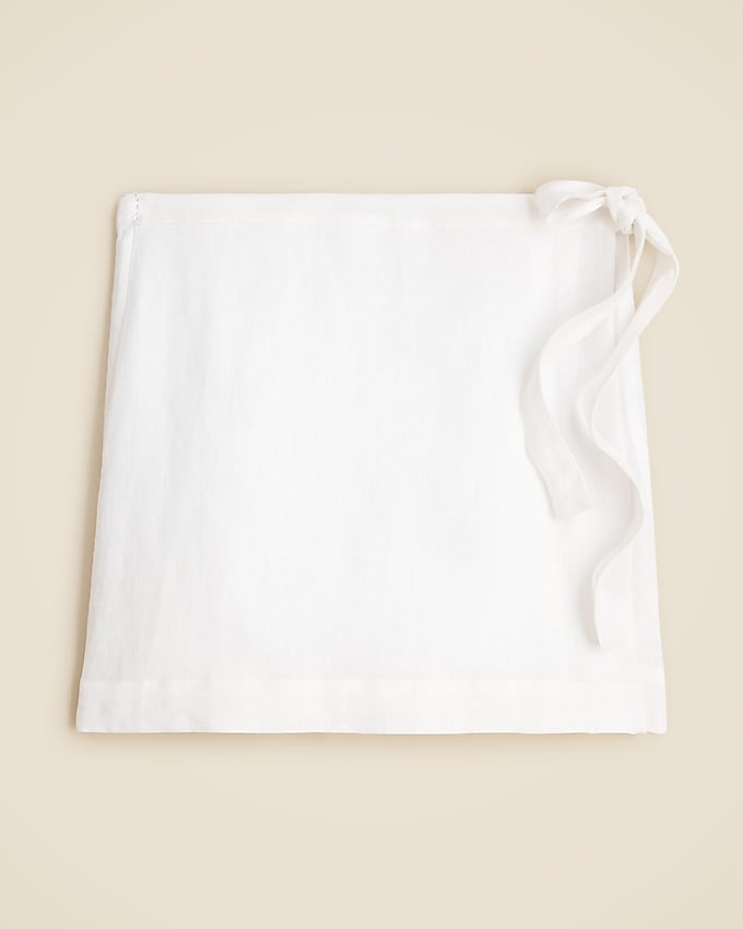 Wrap Skirt in Linen