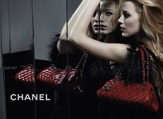 Blake Lively for Chanel - Mademoiselle, handbag, bag, advert, first, look, see, pics, pictures, photos, ad, advert, campaign, Gossip Girl, Marie Claire