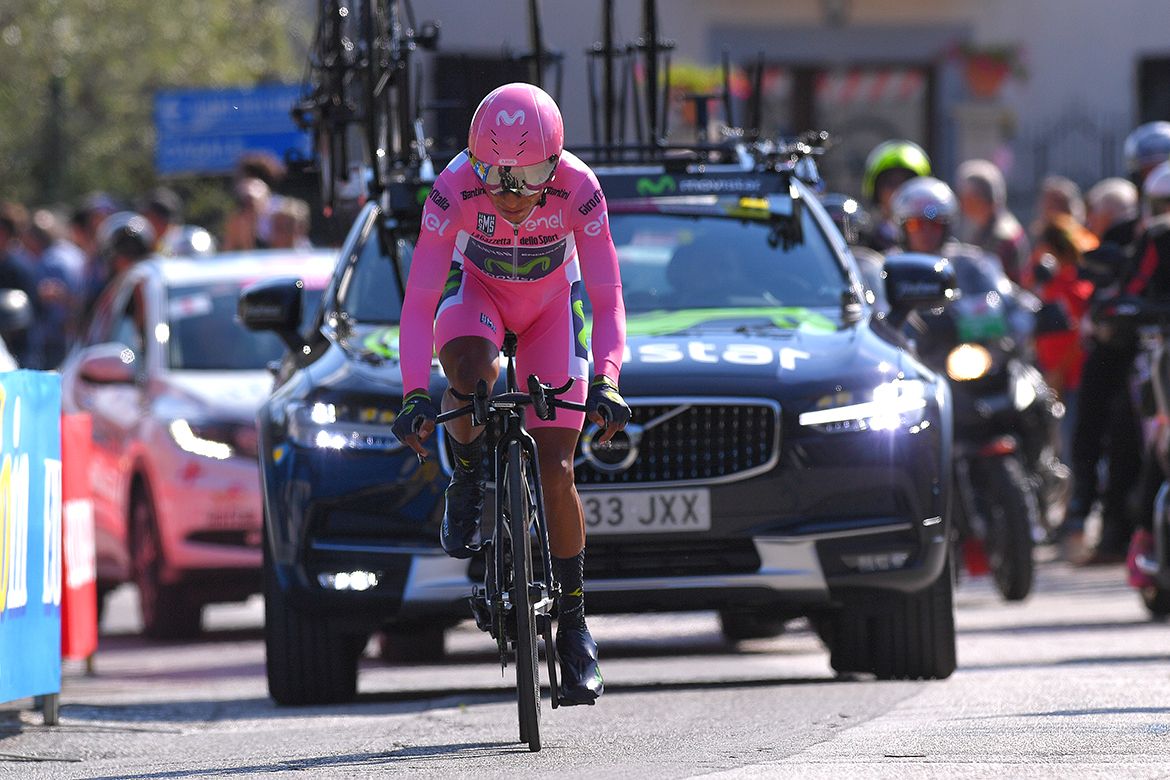 Nairo Quintana at the Giro d'Italia