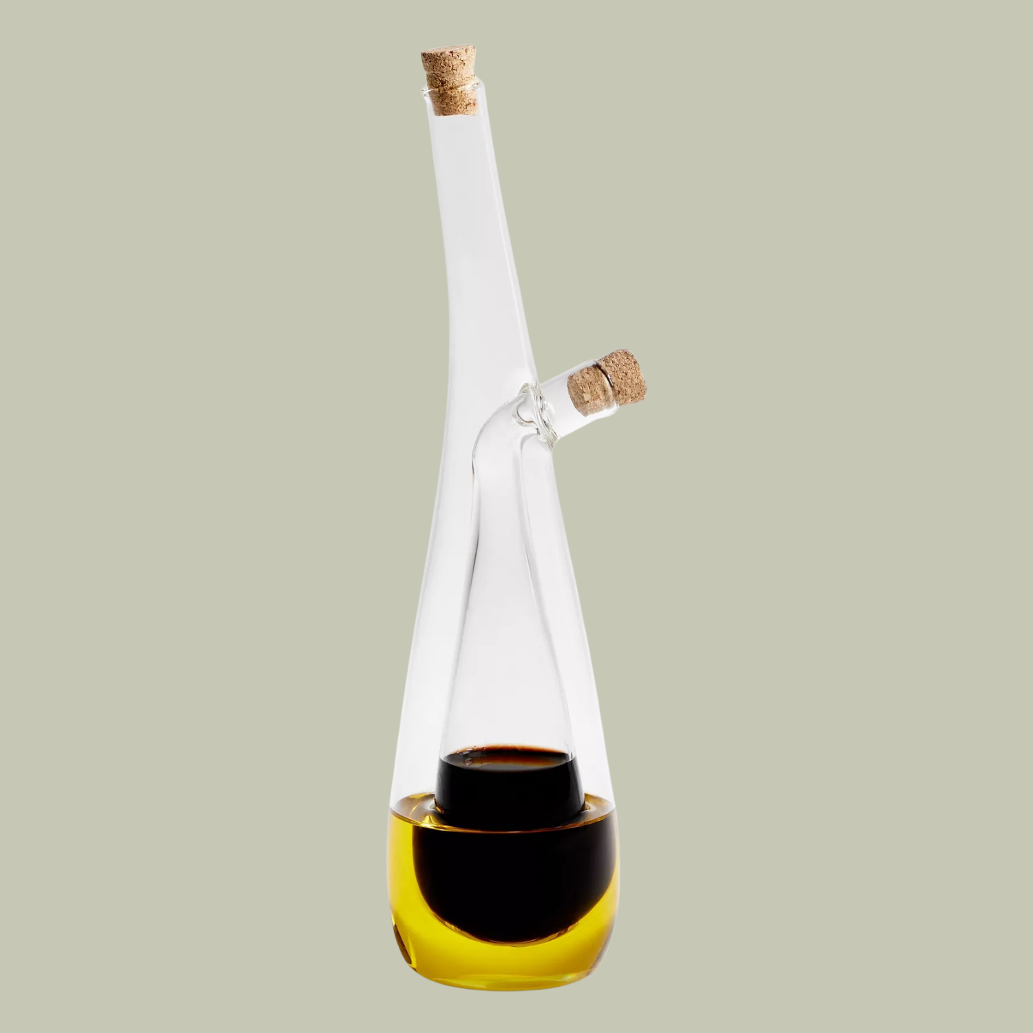 Olive oil and vinegar dispenser