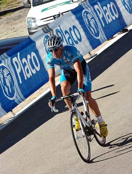Alessandro Petacchi (Milram) did not enjoy the hills