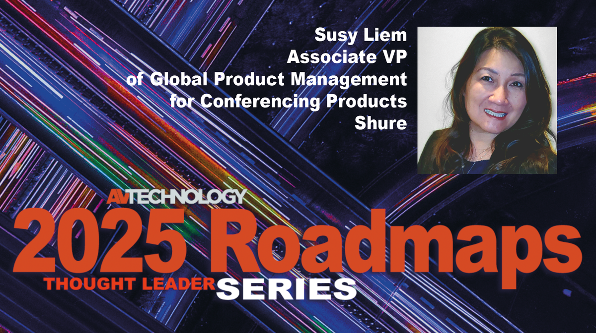 Susy Liem, Associate Vice President of Global Product Management for Conferencing Products at Shure