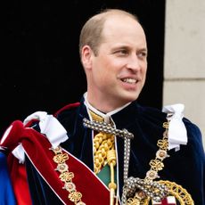 Prince William in Coronation Robes