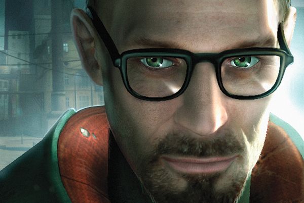 Gordon Freeman face closeup