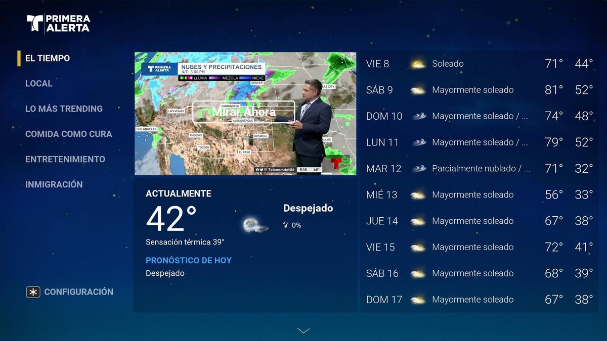Casa-TV lanza aplicación en español para noticias locales y clima